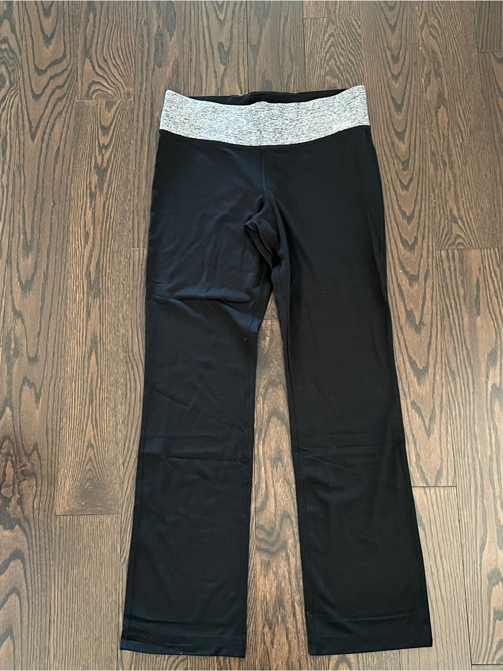 PINK Yoga Pants with Heather Gray Waistband